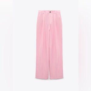 Zara Full Length Pants - Size M Pastel Pink